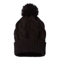 Richardson Chunk Twist Cuffed Beanie - Richardson 141R Black One Size Beanies