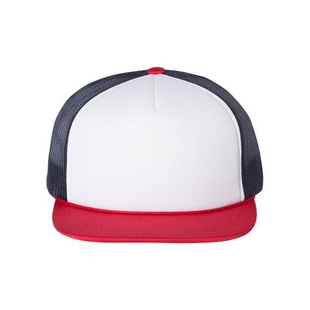 Richardson Foamie Trucker Cap - Richardson 113 Black Adjustable Hats