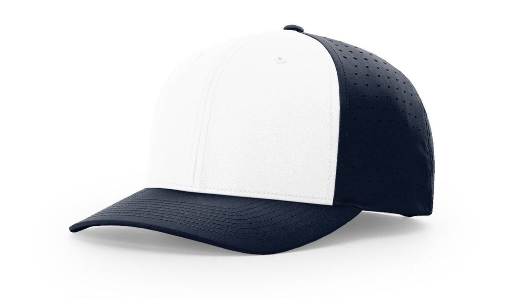 Richardson Laser Perf R - Flex Cap - Richardson 632 Black Adjustable Hats