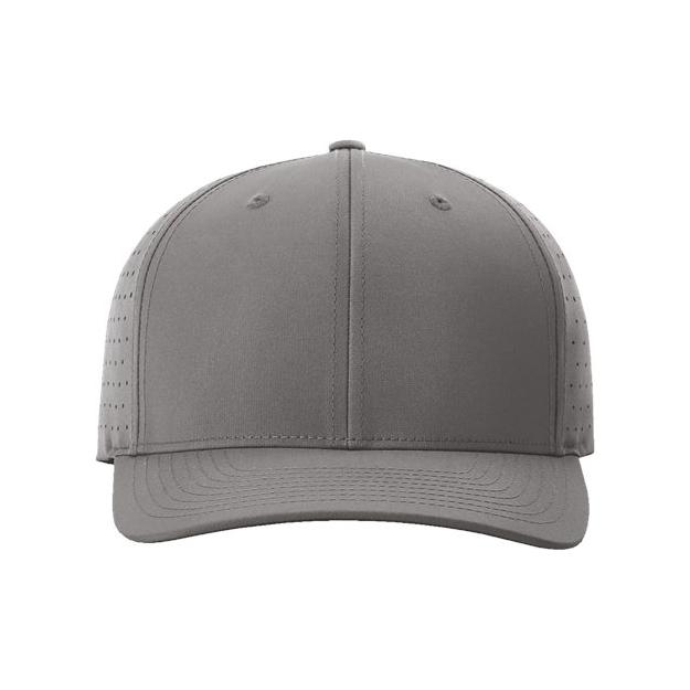 Richardson Laser Perf R - Flex Cap - Richardson 632 Black Adjustable Hats