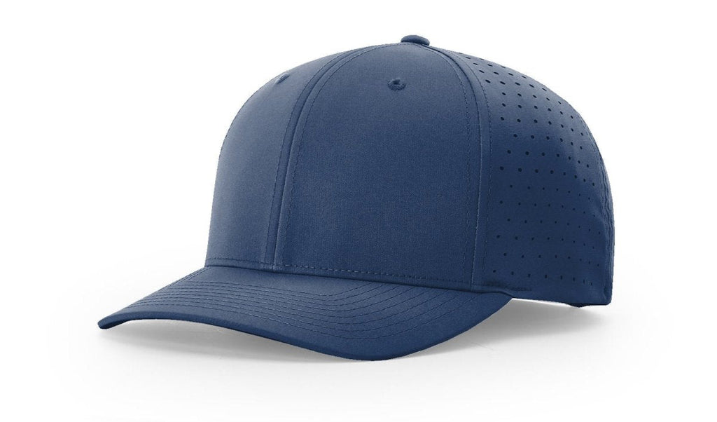 Richardson Laser Perf R - Flex Cap - Richardson 632 Black Adjustable Hats