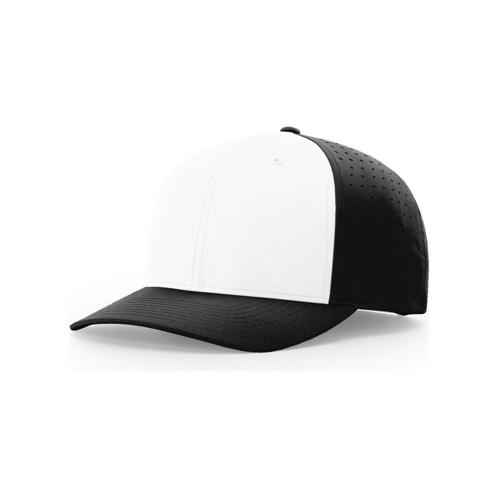Richardson Laser Perf R - Flex Cap - Richardson 632 Black Adjustable Hats