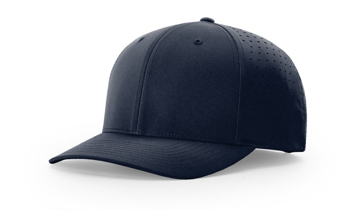 Richardson Laser Perf R - Flex Cap - Richardson 632 Navy Adjustable Hats