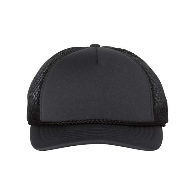 Richardson Low Pro Foamie Trucker Cap - Richardson 213 White/ Navy/ Navy Adjustable Caps
