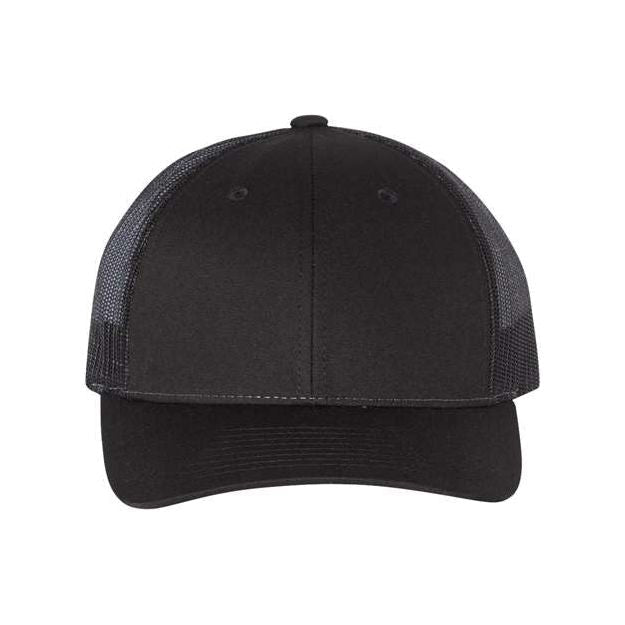 Richardson Low Pro Trucker Cap - Richardson 115 Tan/ Loden/ Brown M/L Caps
