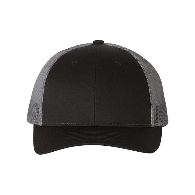 Richardson Low Pro Trucker Cap - Richardson 115 Tan/ Loden/ Brown M/L Caps