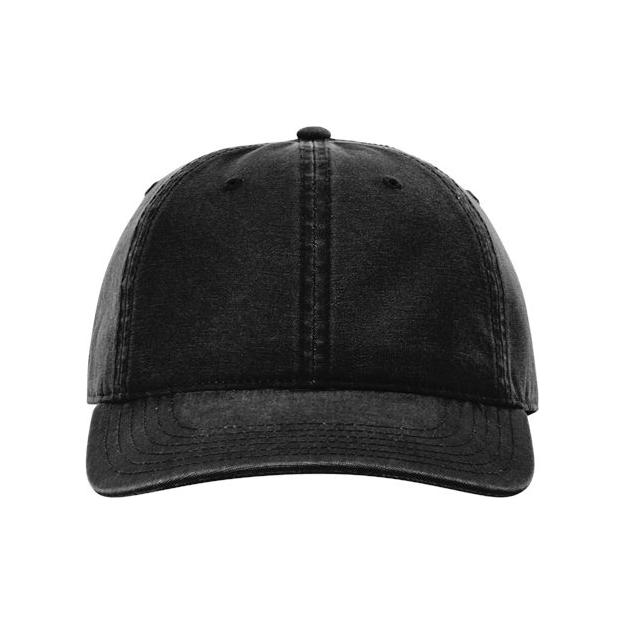Richardson Odell Cap - Richardson 324RE Black Adjustable Hats