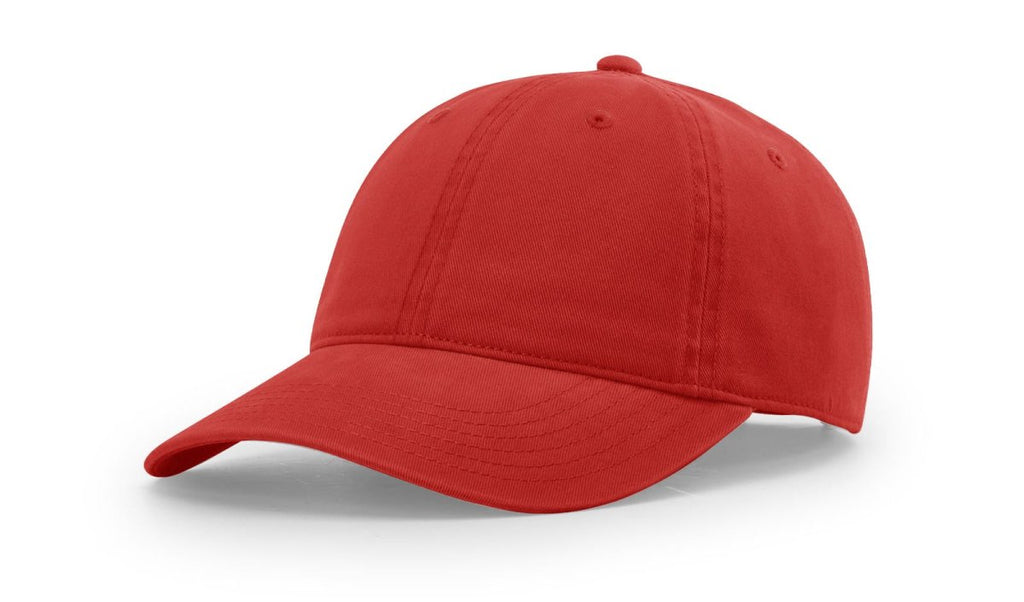 Richardson Peach Twill Dad Hat - Richardson 326 White Adjustable Hats