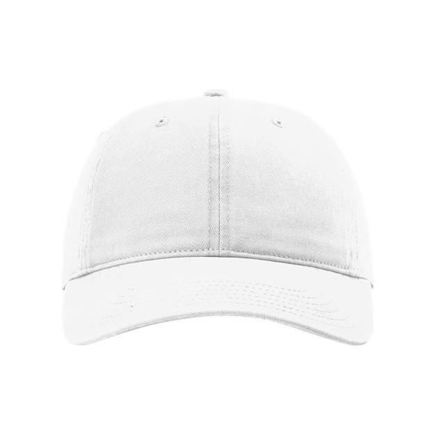 Richardson Peach Twill Dad Hat - Richardson 326 White Adjustable Hats