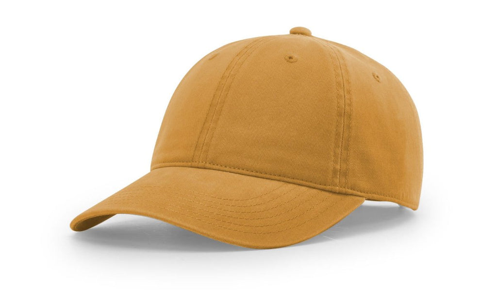 Richardson Peach Twill Dad Hat - Richardson 326 White Adjustable Hats