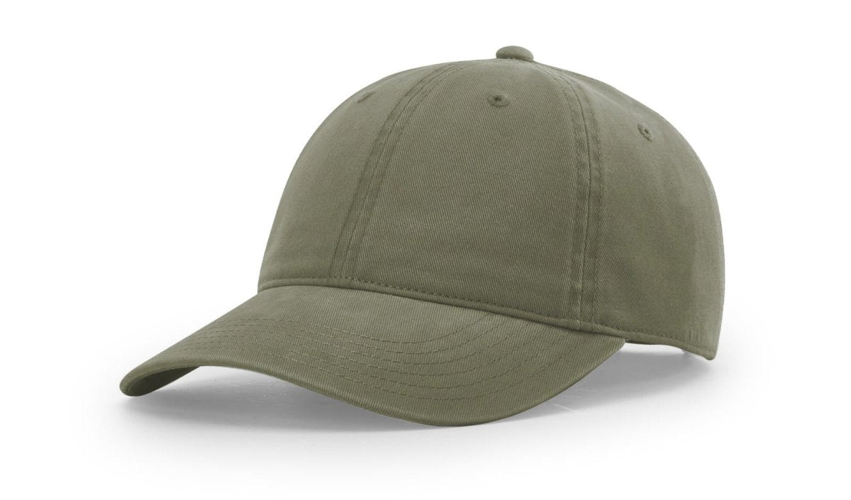 Richardson Peach Twill Dad Hat - Richardson 326 White Adjustable Hats