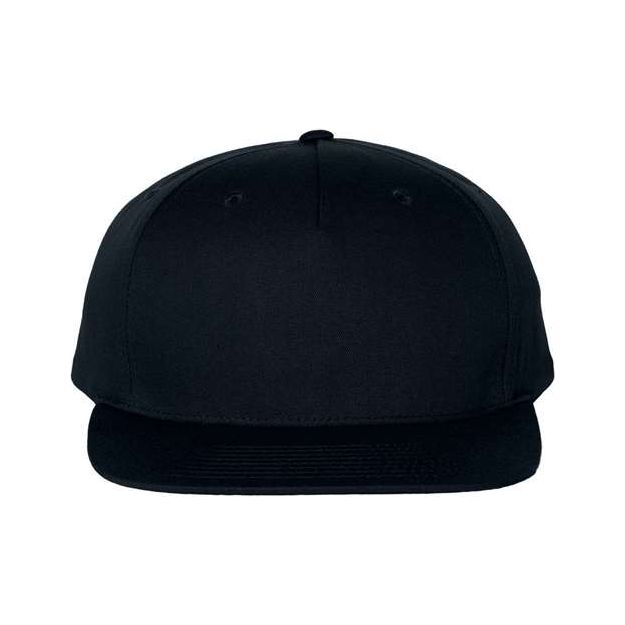 Richardson Pinch Front Structured Snapback Trucker Cap - Richardson 255 Navy Adjustable Hats