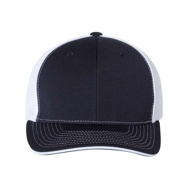 Richardson Pulse Sportmesh R - Flex Cap - Richardson 172 White/ Royal/ Red Tri S/M Caps