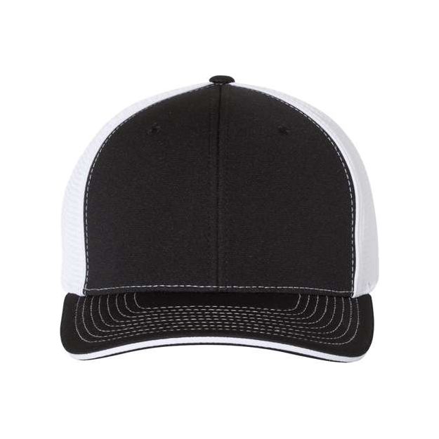 Richardson Pulse Sportmesh R - Flex Cap - Richardson 172 White/ Royal/ Red Tri S/M Caps