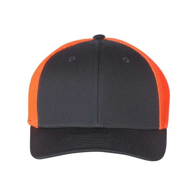 Richardson R - Flex Trucker Cap - Richardson 110 Royal/ White S/M Caps