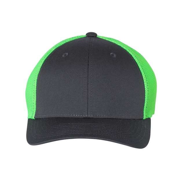 Richardson R - Flex Trucker Cap - Richardson 110 Royal/ White S/M Caps