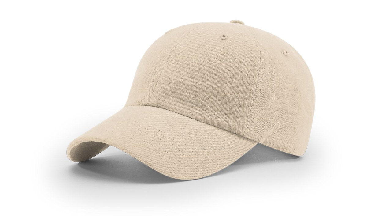 Richardson R55 | GARMENT WASHED TWILL Stone Adjustable Caps