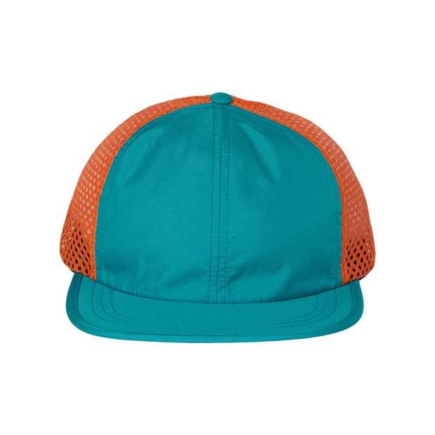 Richardson Rogue Wide Set Mesh Cap - Richardson 935 Texas Orange/ Khaki Adjustable Hats