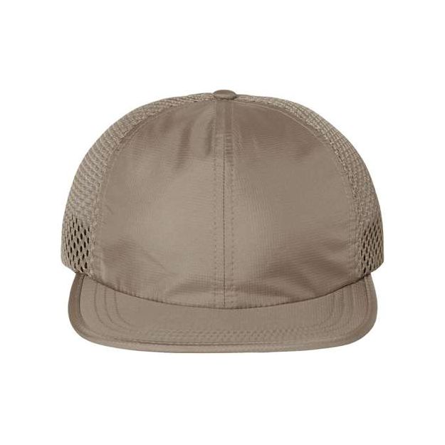 Richardson Rogue Wide Set Mesh Cap - Richardson 935 Texas Orange/ Khaki Adjustable Hats