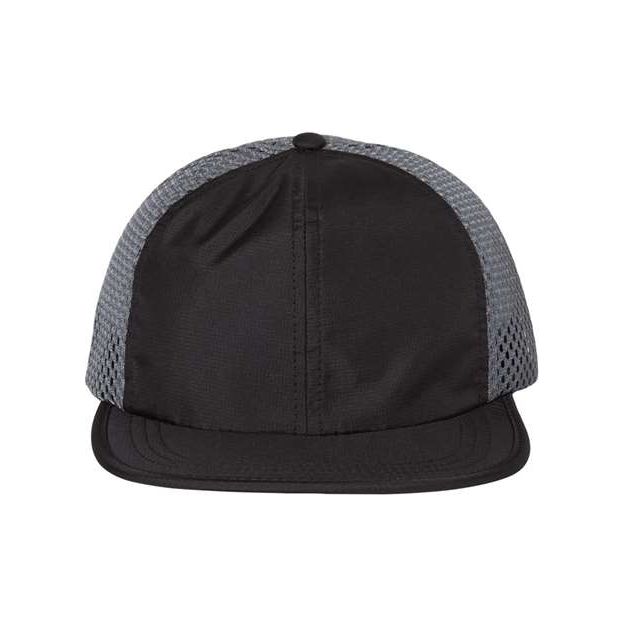 Richardson Rogue Wide Set Mesh Cap - Richardson 935 Texas Orange/ Khaki Adjustable Hats