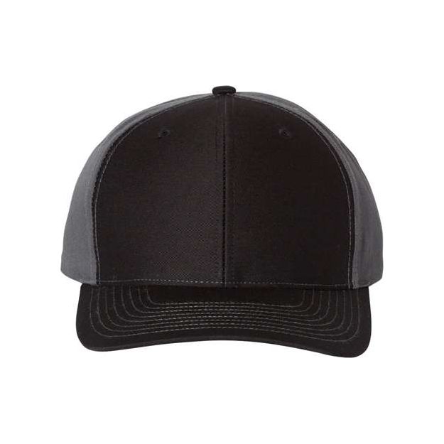 Richardson Twill Back Trucker Cap - Richardson 312 Royal/ White/ Red Adjustable Hats