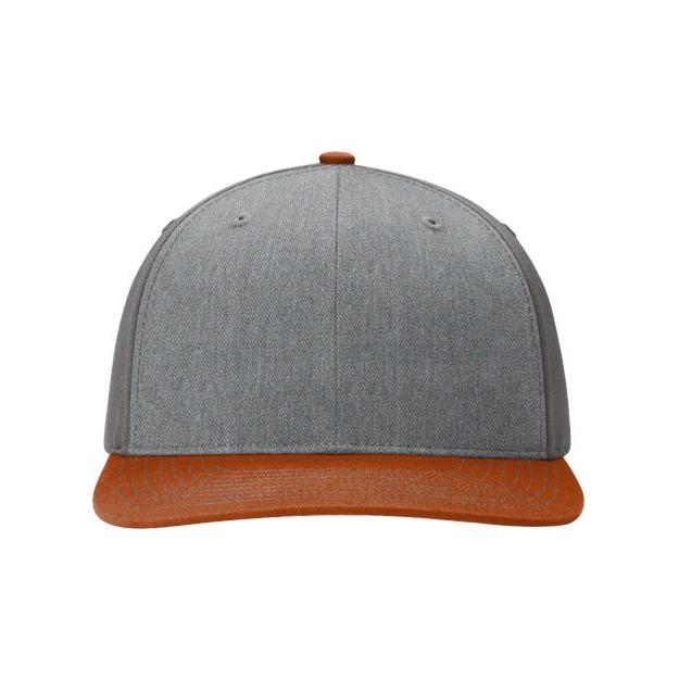 Richardson Twill Back Trucker Cap - Richardson 312 Royal/ White/ Red Adjustable Hats