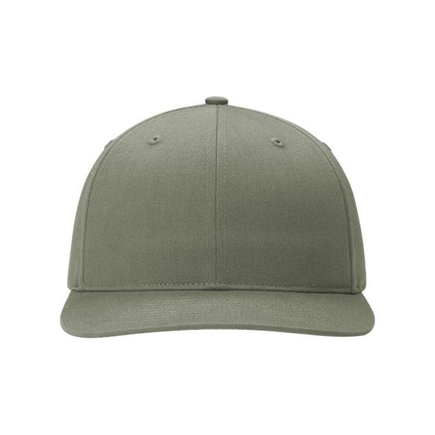 Richardson Twill Back Trucker Cap - Richardson 312 Royal/ White/ Red Adjustable Hats