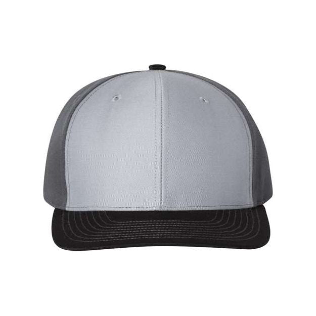 Richardson Twill Back Trucker Cap - Richardson 312 Royal/ White/ Red Adjustable Hats