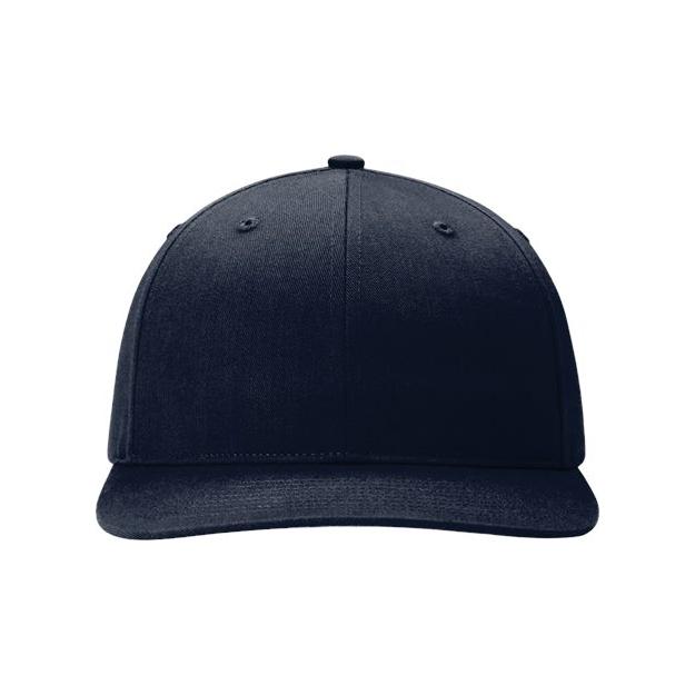 Richardson Twill Back Trucker Cap - Richardson 312 Royal/ White/ Red Adjustable Hats