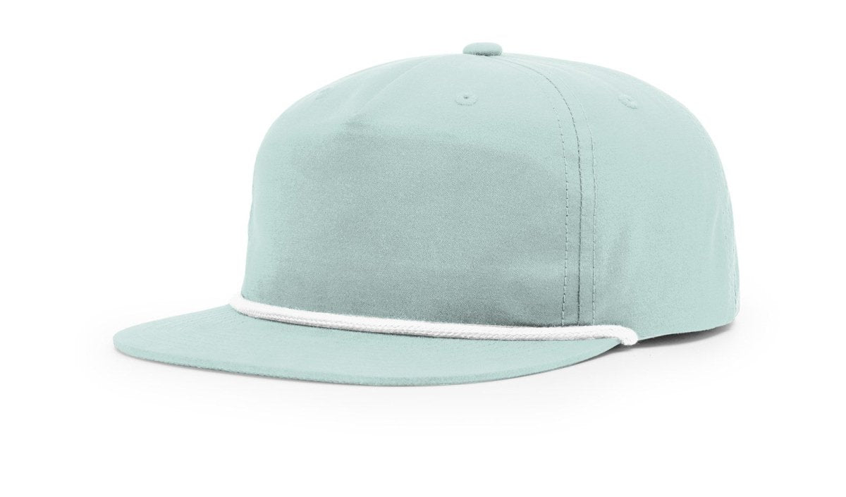 Richardson Umpqua Snapback Cap - Richardson 256 Dusty Blue/White Adjustable Hats