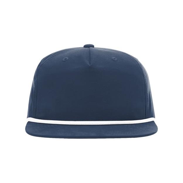 Richardson Umpqua Snapback Cap - Richardson 256 Navy/ White Adjustable Hats