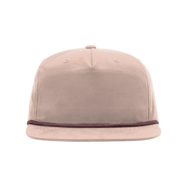 Richardson Umpqua Snapback Cap - Richardson 256 White/ Black Adjustable Hats