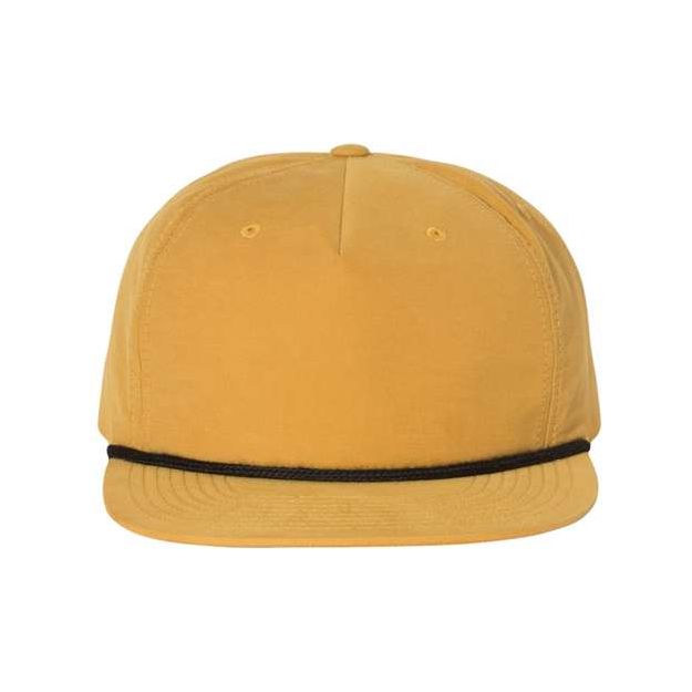 Richardson Umpqua Snapback Cap - Richardson 256 White/ Black Adjustable Hats